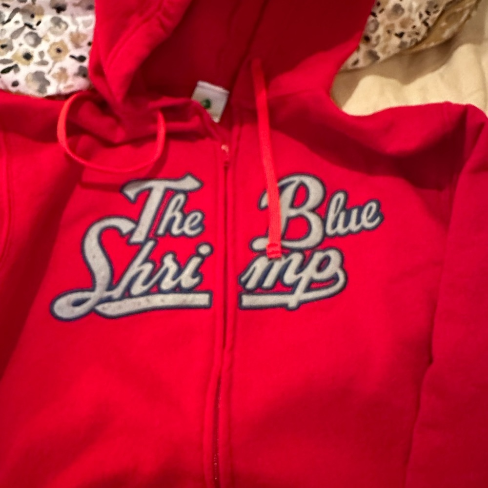 Red sweat top - Picture 4 of 5